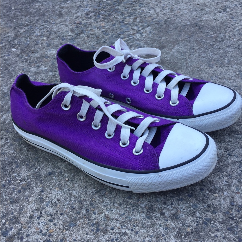 Purple Converse